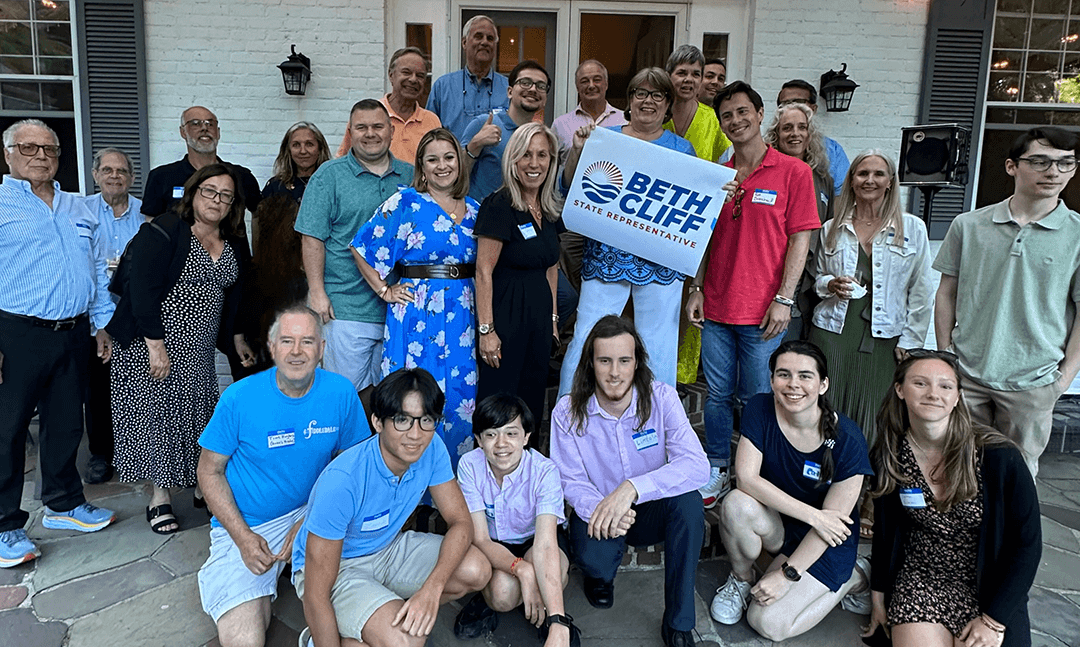 Beth Cliff supporters